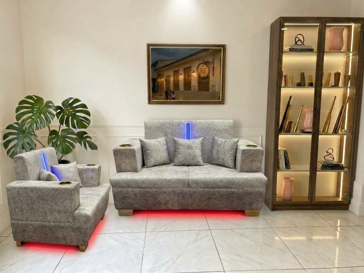 Sofá Siberia · Diseño & Confort Con LED 🇷🇺