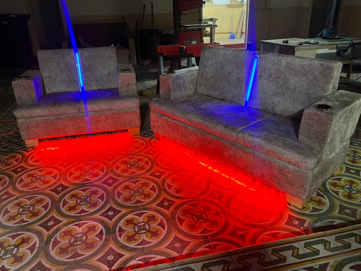 Sofá Siberia · Diseño & Confort Con LED 🇷🇺